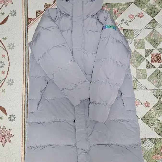 [BUNJANG] Olzen Terranova Long Down Jacket (Gray) - Size 105 / [무료배송] 올젠 테라노바 롱패딩 105사이즈
