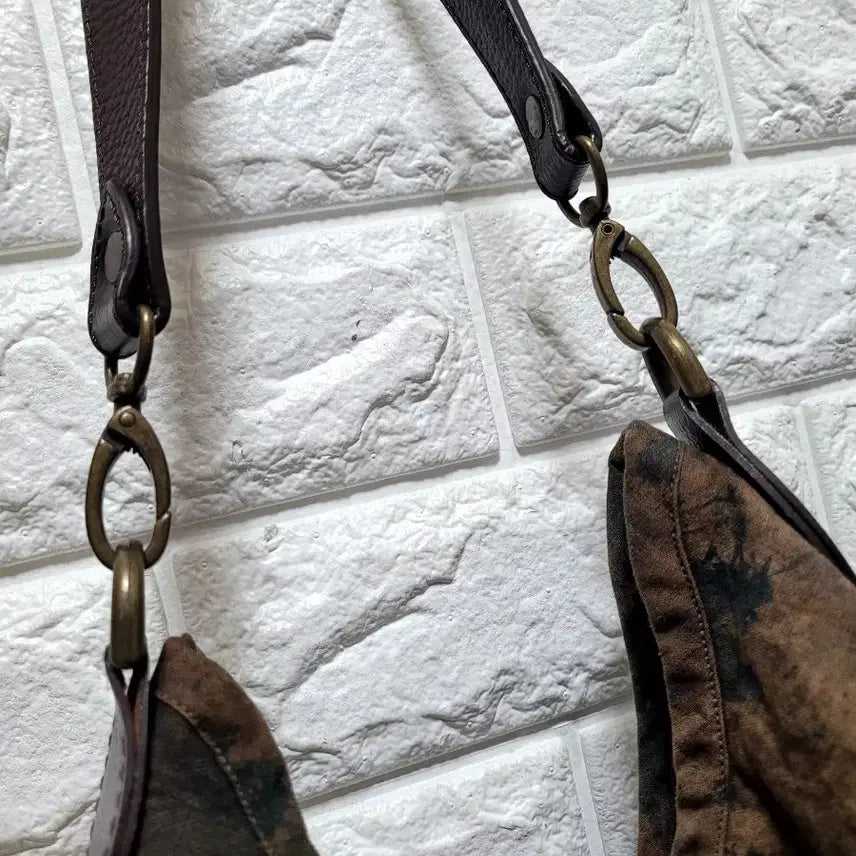[BUNJANG] Handmade Natural Dye Shoulder Bag / 핸드메이드 천연염색 숄더백