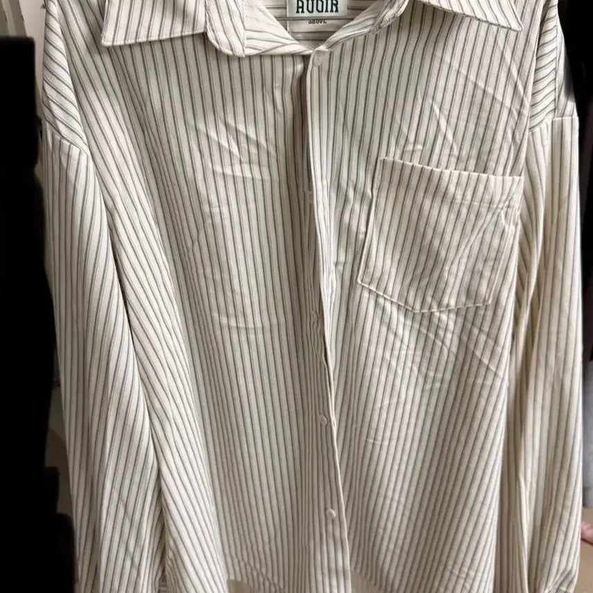 [BUNJANG] Hana By Big Size Shirt Ivory / 하나바이 빅사이즈 셔츠 아이보리