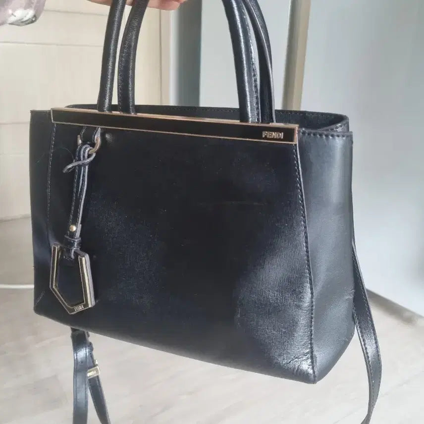 [BUNJANG] Fendi Trésor Bag Black Shoulder/Tote Bag / 펜디트류즈백
