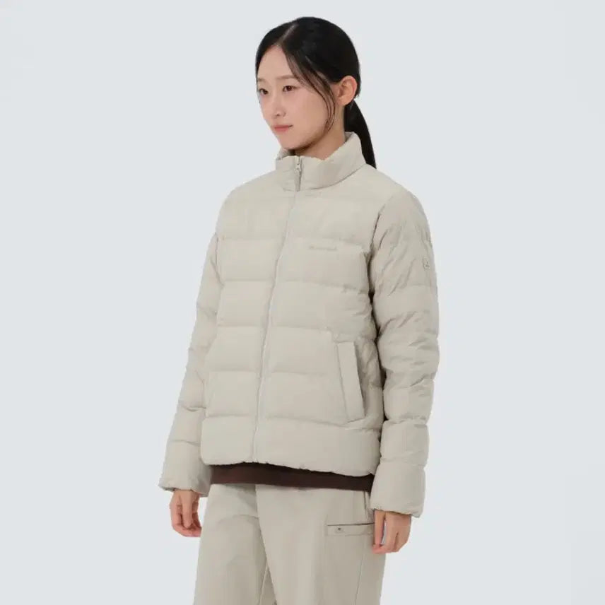 [BUNJANG] Snow Peak Stand Neck Lightweight Down Jacket / 스노우피크 스텐드넥 경량다운자켓패딩