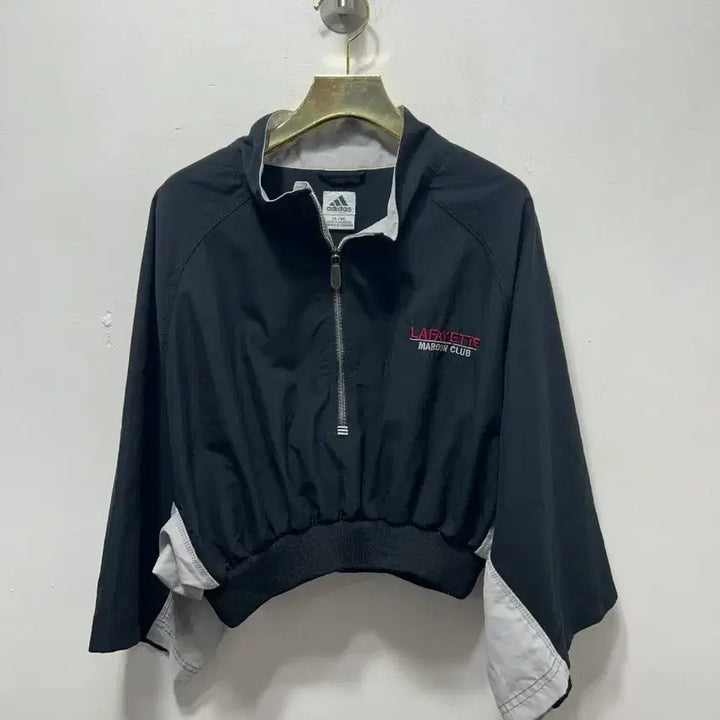 [SOLD OUT] 아디다스 라파예트 바람막이 블랙 XL 크롭 칠부