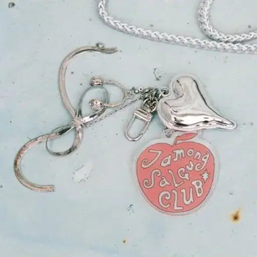 [BUNJANG] Hanroro Jamongsalgu Club Keychain / 한로로 굿즈 자몽살구클럽 키링