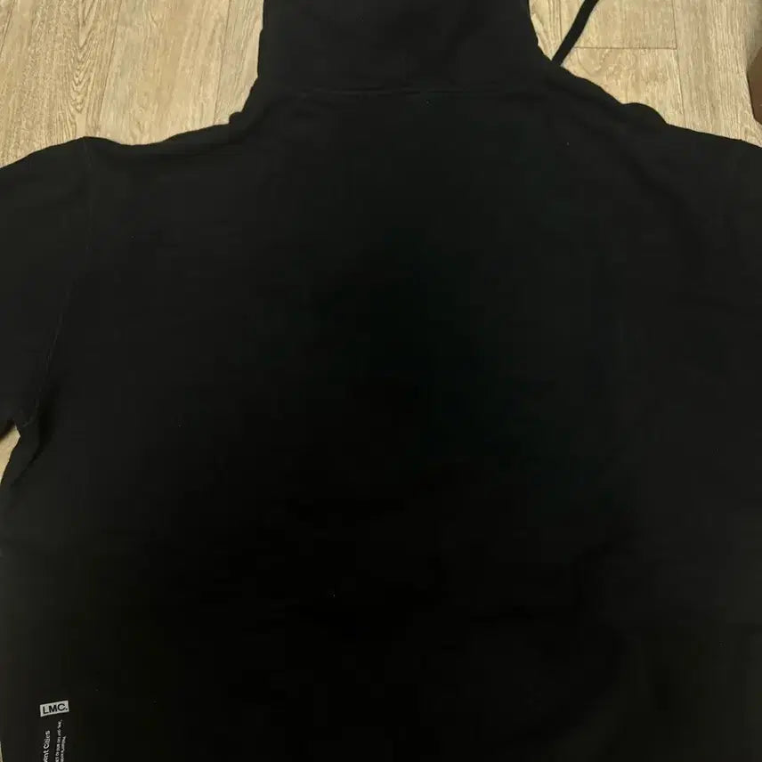 [BUNJANG] LMC Black Embroidered Logo Hoodie / Lmc 후드티