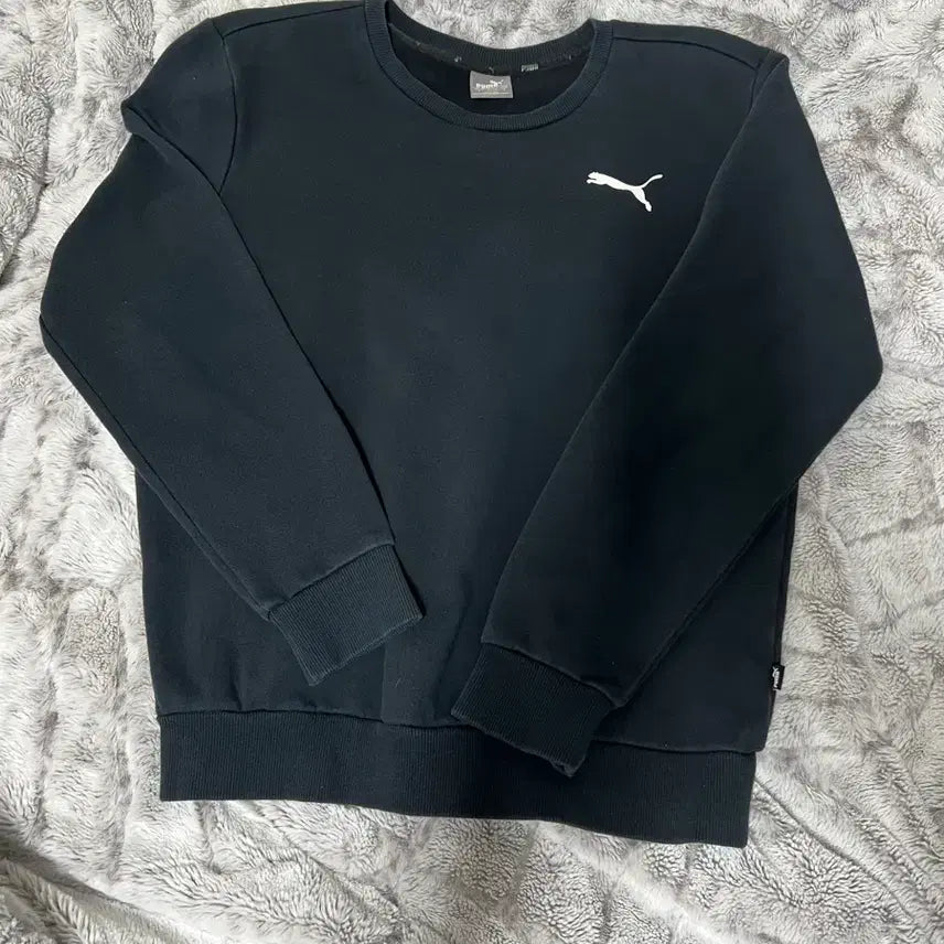 [BUNJANG] Puma Black Sweatshirt / 푸마 검은색 맨투맨