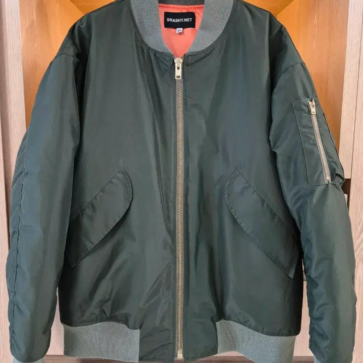 [BUNJANG] BRASHY Studios MA-1 Bomber Jacket (Oversized XS) / BRASHY Studios MA-1 Bomber Jacket