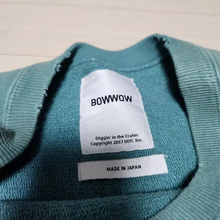 [BUNJANG] Bowwow Chain Gang Sweatshirt L / 바우와우 bowwow 체인갱 스웻셔츠 L사이즈