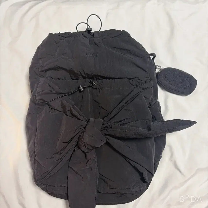 [BUNJANG] Athe Vanessa Bruno Ribbon Backpack Black / athe 아떼바네사브루노 리본 백팩 블랙