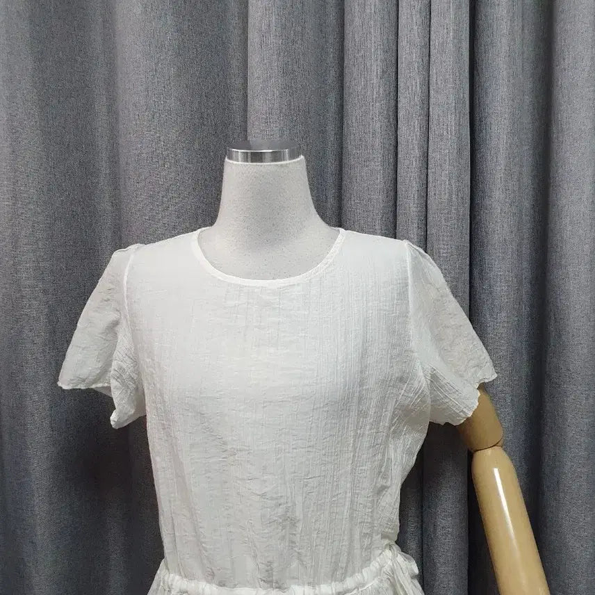 [BUNJANG] Sheer White Vintage Blouse / 쉬어 화이트 블라우스