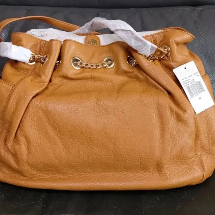 [BUNJANG] Michael Kors Jet Set Chain Ring Shoulder Bag / "마이클코어스" 젯셋 체인 링 숄더백 (새상품)