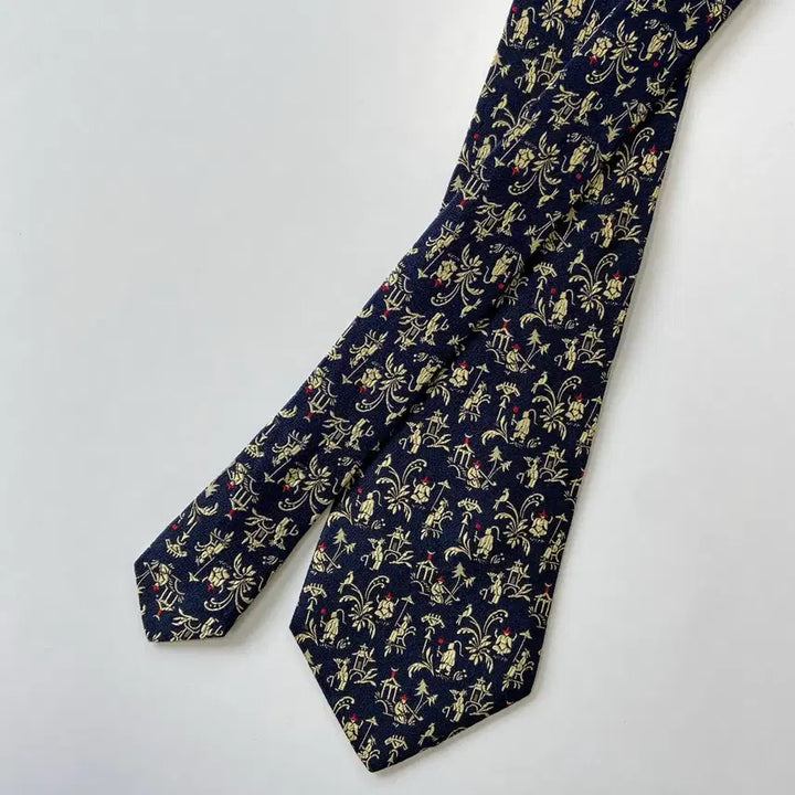 [BUNJANG] Ferragamo Silk Necktie / 페레가모(Ferragamo) 명품 정품 넥타이