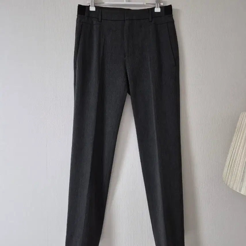 [BUNJANG] Time Homme Grey Slacks Suit Pants / [한섬타임]그레이 슬랙스 정장 바지