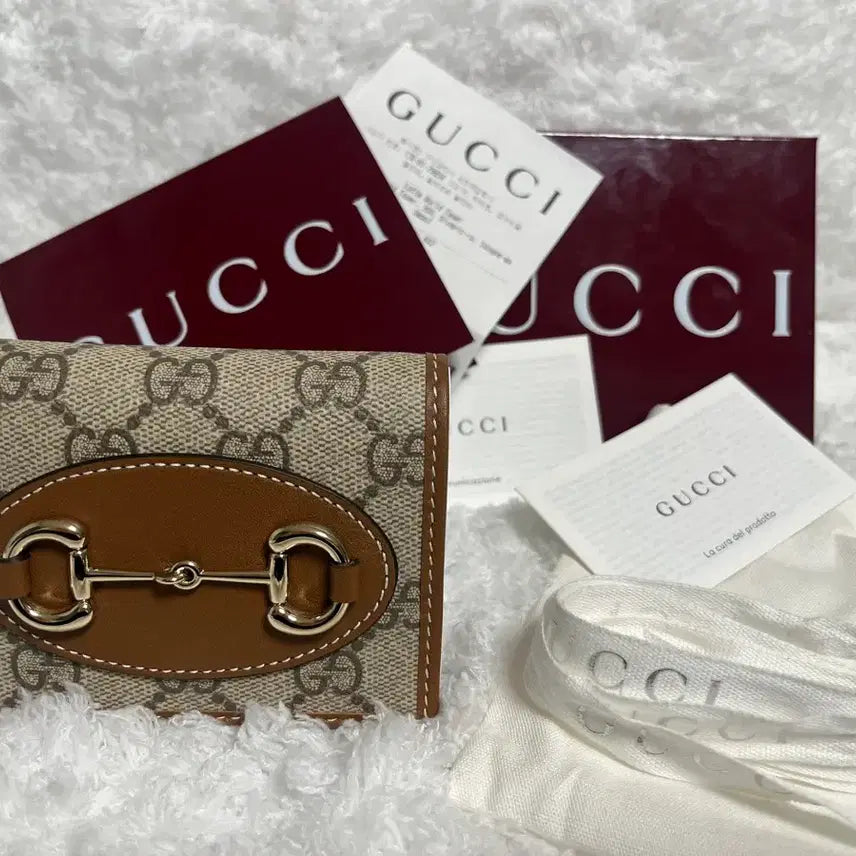 [BUNJANG] Gucci Horsebit GG Bifold Wallet / (새상품)구찌 홀스빗 GG 반지갑