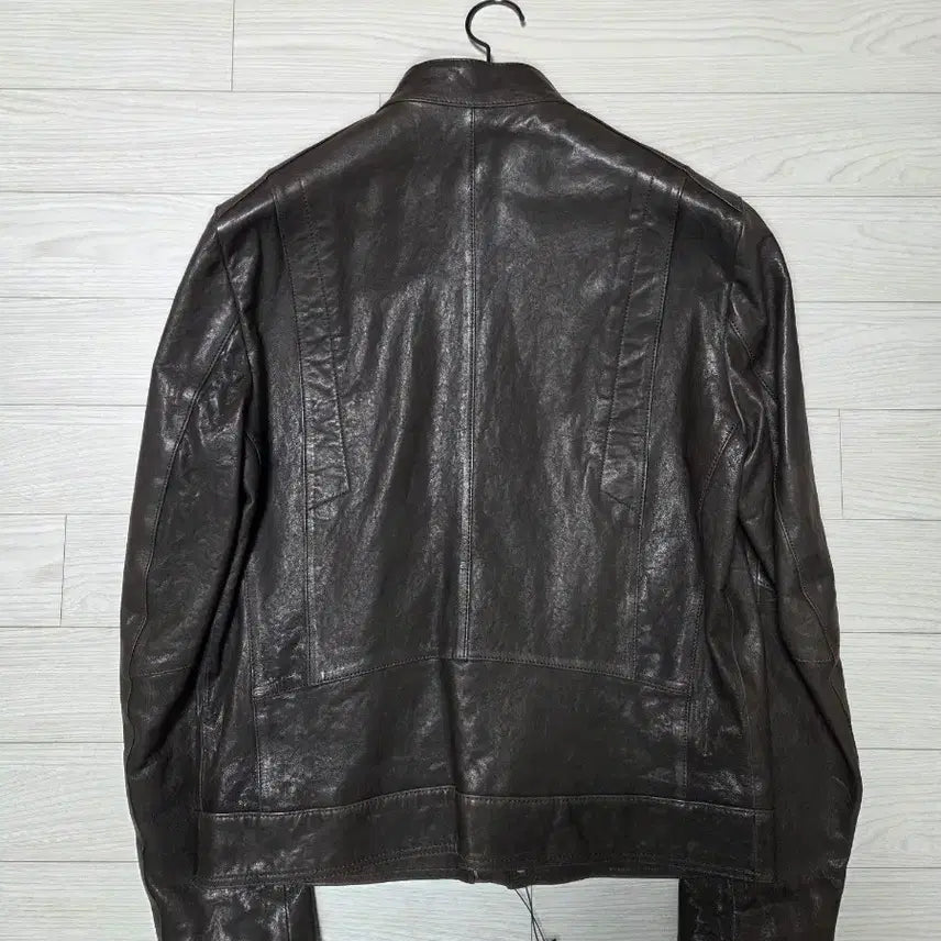 [BUNJANG] Comodo Natural Lambskin Leather Jacket / 코모도 천연 양가죽 레더 가죽자켓