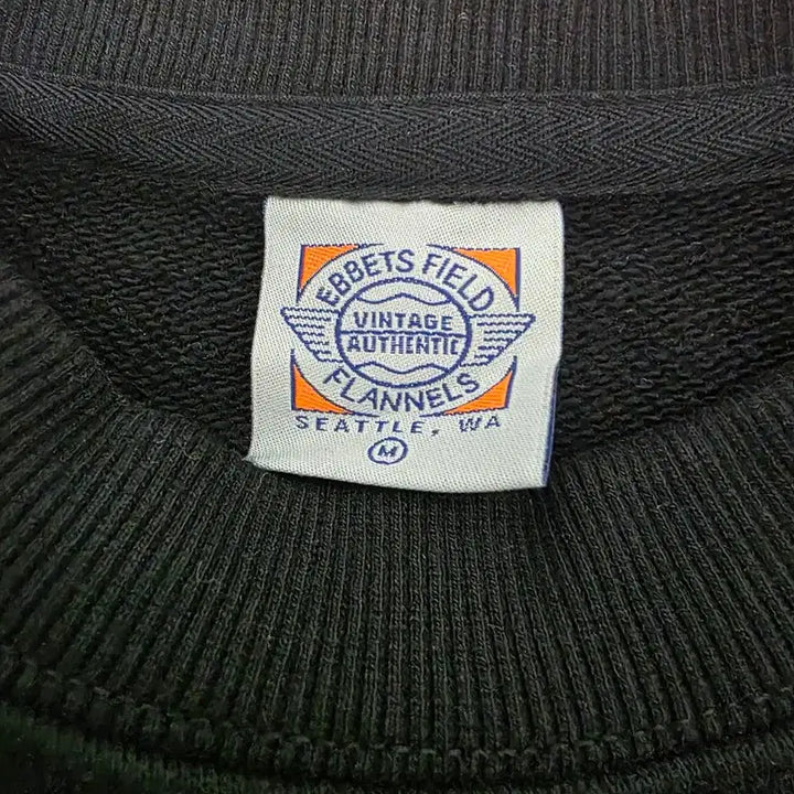 [BUNJANG] Ebbets Field Flannels Authentic Sweatshirt Black M / 이벳필드 베츠 어센틱 맨투맨 블랙 M
