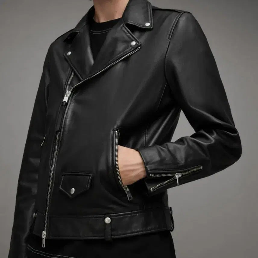 [BUNJANG] AllSaints Milo Rider Leather Jacket / 올세인츠 밀로 라이더 레더 자켓 L 24년도 제품