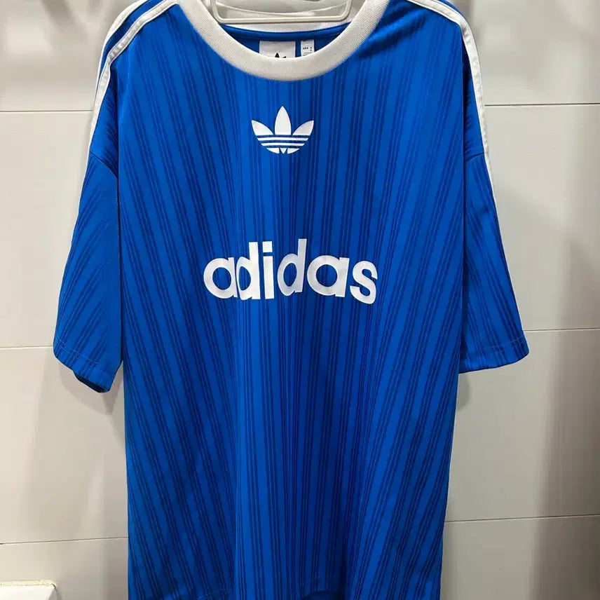 [BUNJANG] (3xl)아디다스 아디컬러 블루 티셔츠 / (3xl)아디다스 아디컬러 블루 티셔츠