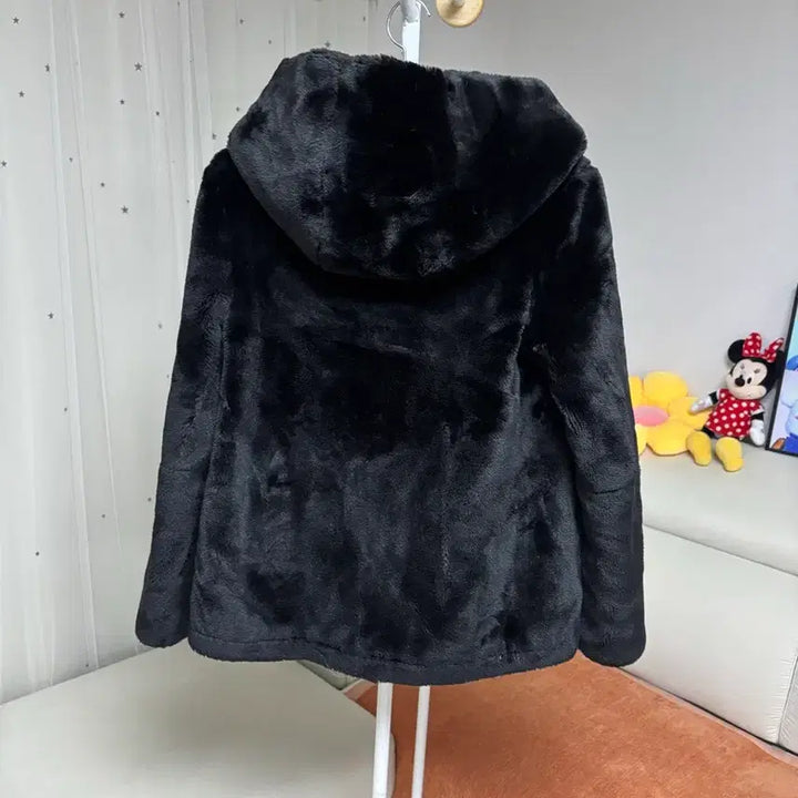 [BUNJANG] MINE Faux Fur Jacket / MINE 마인 퍼자켓