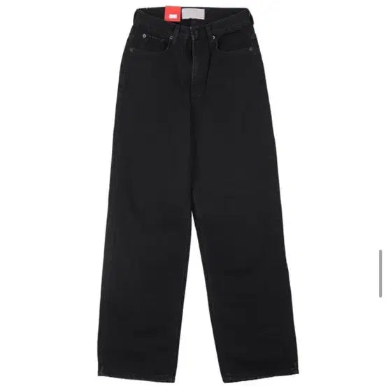[BUNJANG] Litkim Deep Black Jeans Straight Fit / 릿킴 딥 블랙진 검정바지