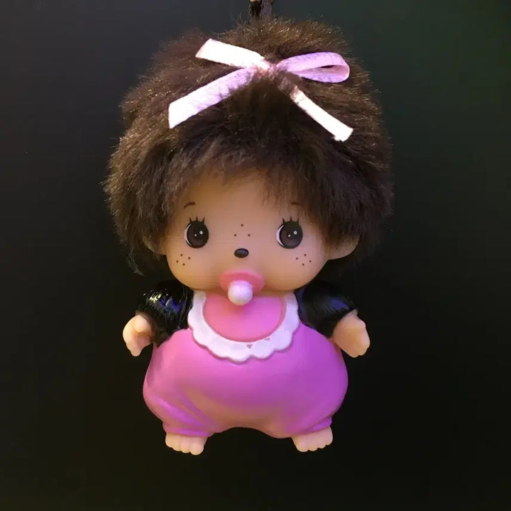 [BUNJANG] 7 Types Monchhichi Doll Keychain / 7종 몬치치 인형 키링 열쇠고리
