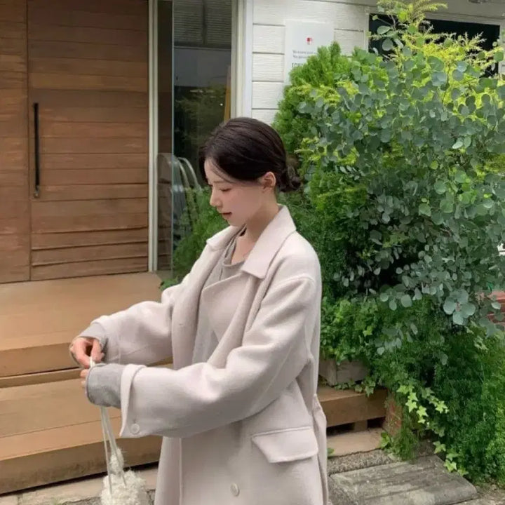 [BUNJANG] Plantshop Ruel Handmade Coat / 플랜트샵 르엘 핸드메이드 코트