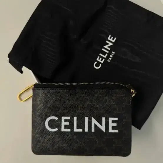 [BUNJANG] Celine Coin Wallet and Keyring / 셀린느 동전 지갑 및 키링