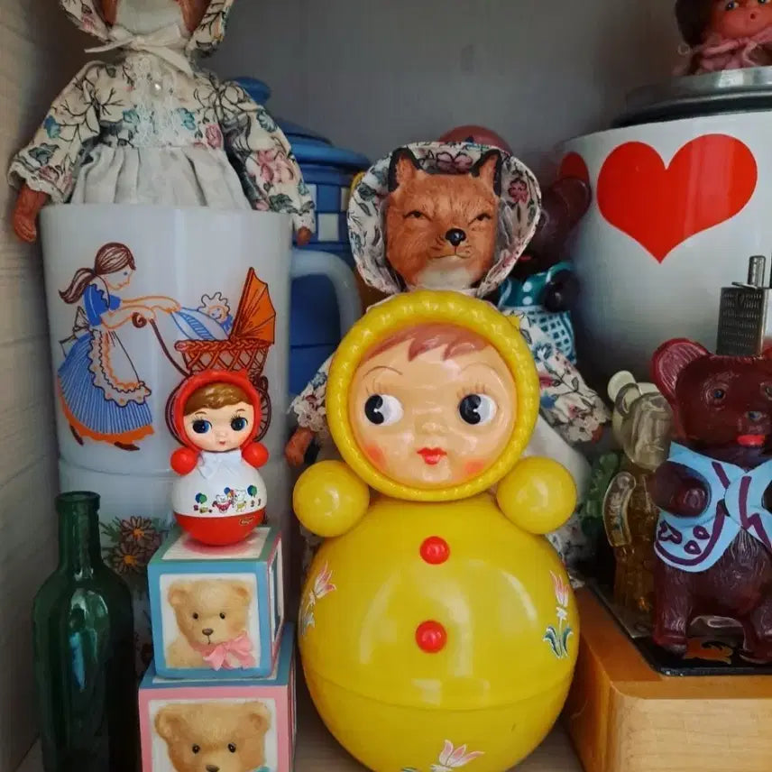 [BUNJANG] Celluloid Roly-Poly Toy / 셀룰로이드 오뚝이