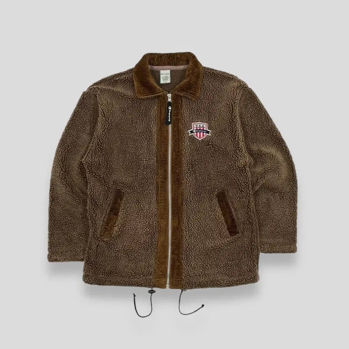 [BUNJANG] Champion Sherpa Jacket / 챔피온 쉐르파 자켓