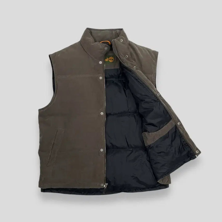 [BUNJANG] Timberland Duck Down Padded Vest / 팀버랜드 덕다운 패딩 베스트 조끼
