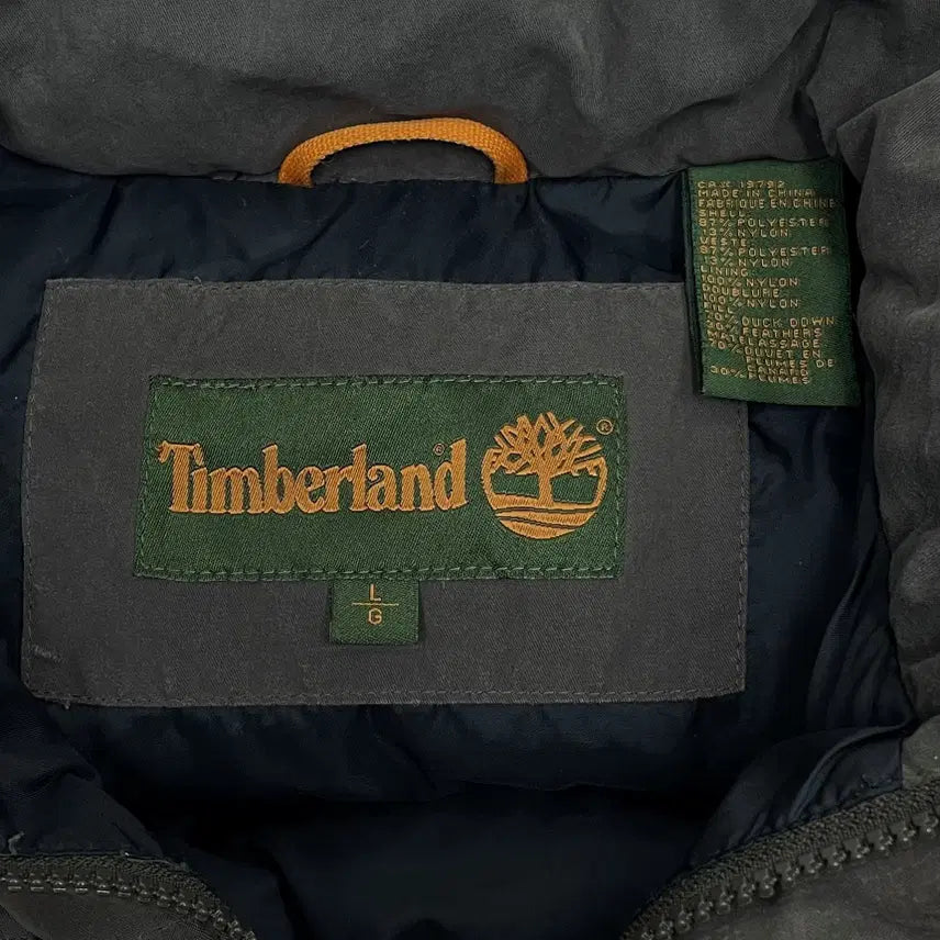 [BUNJANG] Timberland Duck Down Padded Vest / 팀버랜드 덕다운 패딩 베스트 조끼