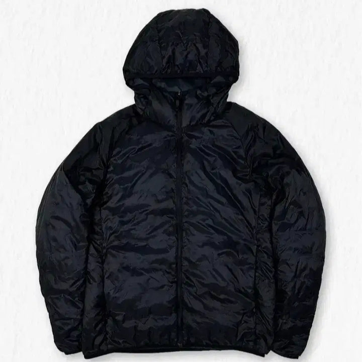 [BUNJANG] Uniqlo Hooded Lightweight Down Jacket L Black / 유니클로 후드 다운경량패딩