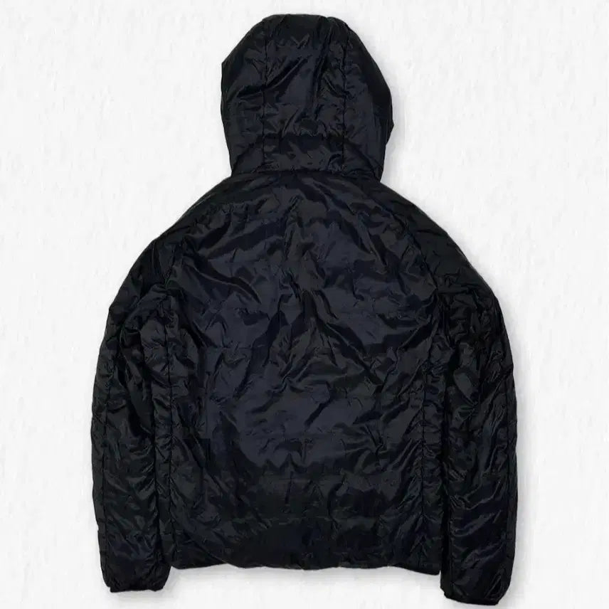 [BUNJANG] Uniqlo Hooded Lightweight Down Jacket L Black / 유니클로 후드 다운경량패딩