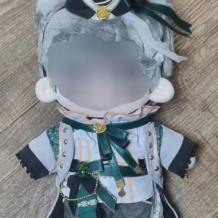 [BUNJANG] 20cm Doll Green Suit - Unspecified Attribute / 인형옷 20깅 초록색 정장 판타지 무속성 옷장 20cm