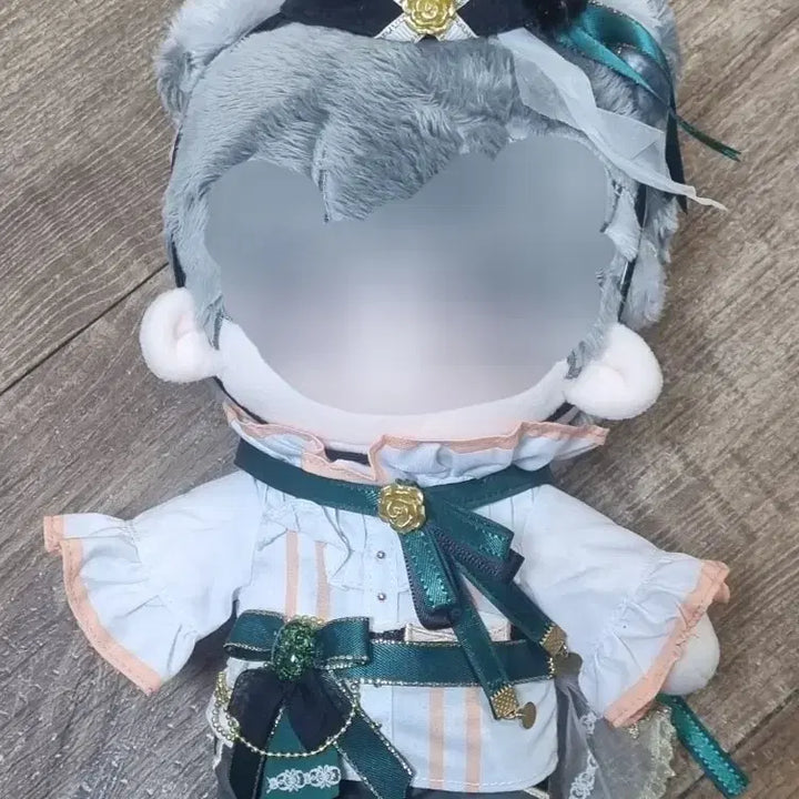 [BUNJANG] 20cm Doll Green Suit - Unspecified Attribute / 인형옷 20깅 초록색 정장 판타지 무속성 옷장 20cm