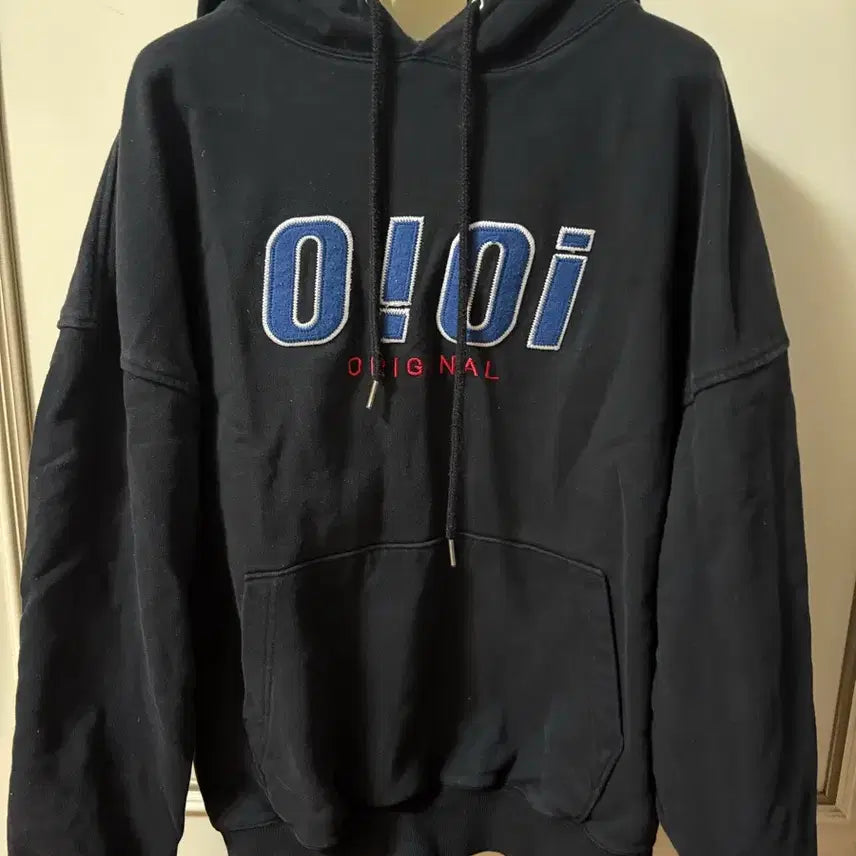 [BUNJANG] Oioi Black Hoodie M / Oioi 블랙 후드티 M