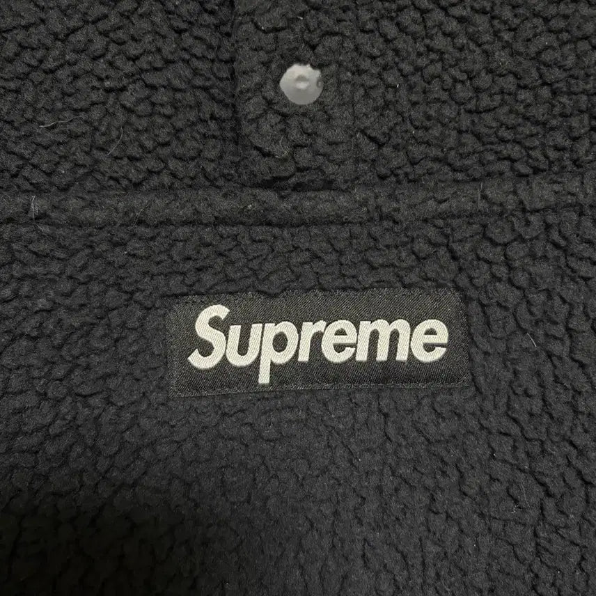 [BUNJANG] Supreme Reversible Polartec Pullover Fleece Black XL / [XL]슈프림 리버시블 폴라텍 풀오버 플리스