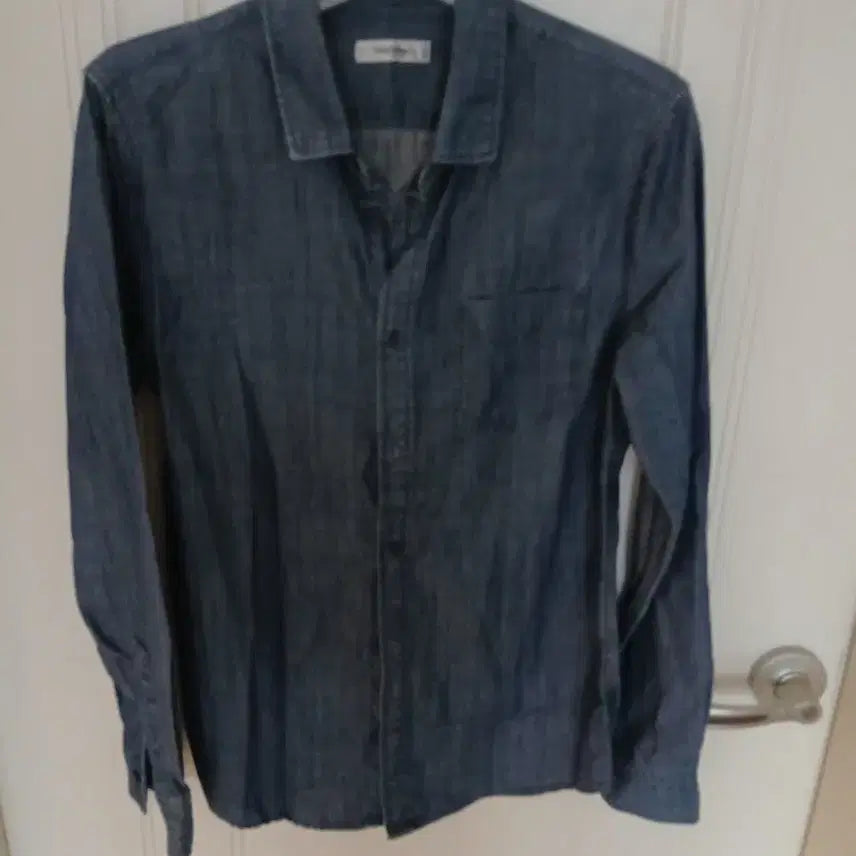 [BUNJANG] Denim Shirt (Size 95-100) / 데님 셔츠 남방  95~100