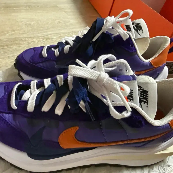 [BUNJANG] Nike x Sacai Vaporwaffle Dark Iris / 나이키 x 사카이 베이퍼와플 다크 아이리스