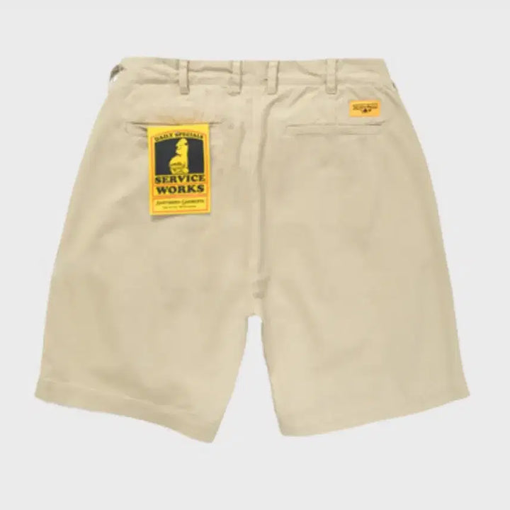 [BUNJANG] Service Works Khaki Drill Part Timer Shorts (Size 32) / 서비스웍스 반바지 m30-33
