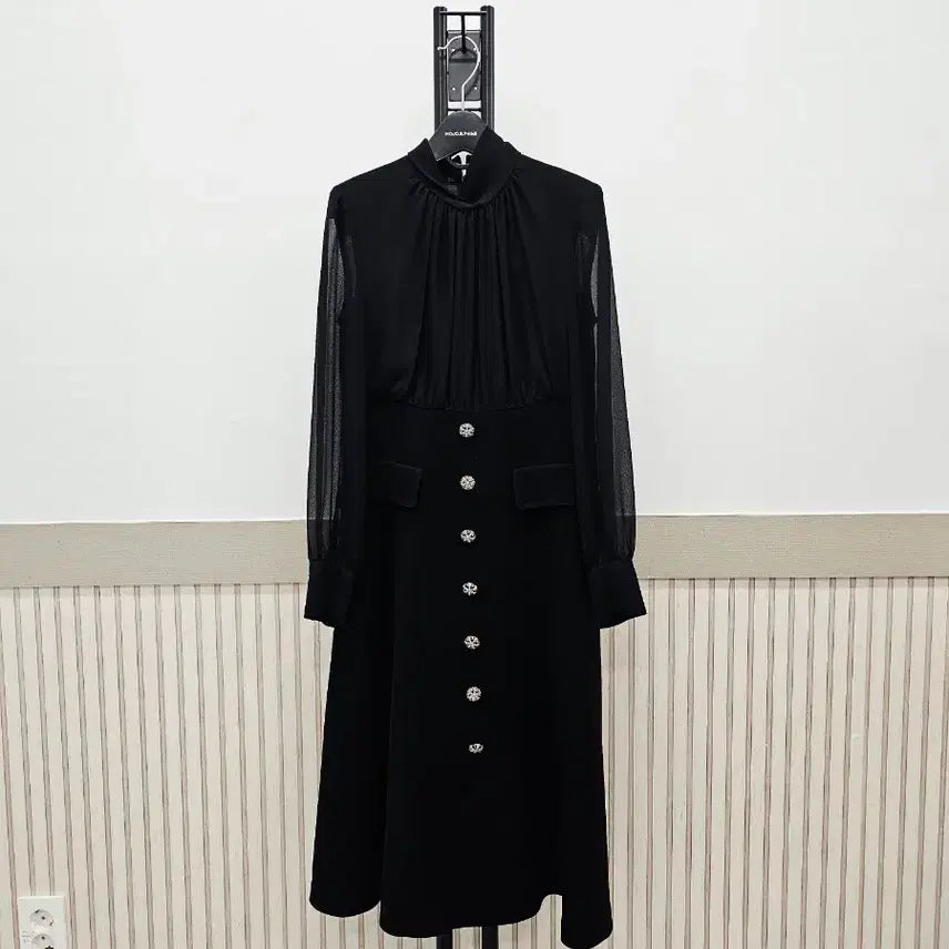 [BUNJANG] MOJO.S.PINE See-through Flare Dress (Spring Collection) / 모조에스핀 봄상품 시스루 플레어 원피스