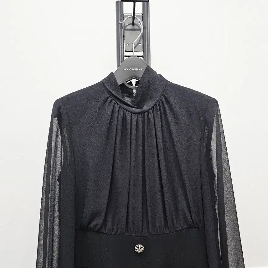 [BUNJANG] MOJO.S.PINE See-through Flare Dress (Spring Collection) / 모조에스핀 봄상품 시스루 플레어 원피스