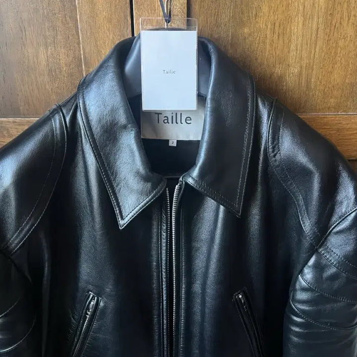[BUNJANG] Tyle Cowhide Leather Bag Black / 타일레 카우 하이드 레더 2사이즈 블랙