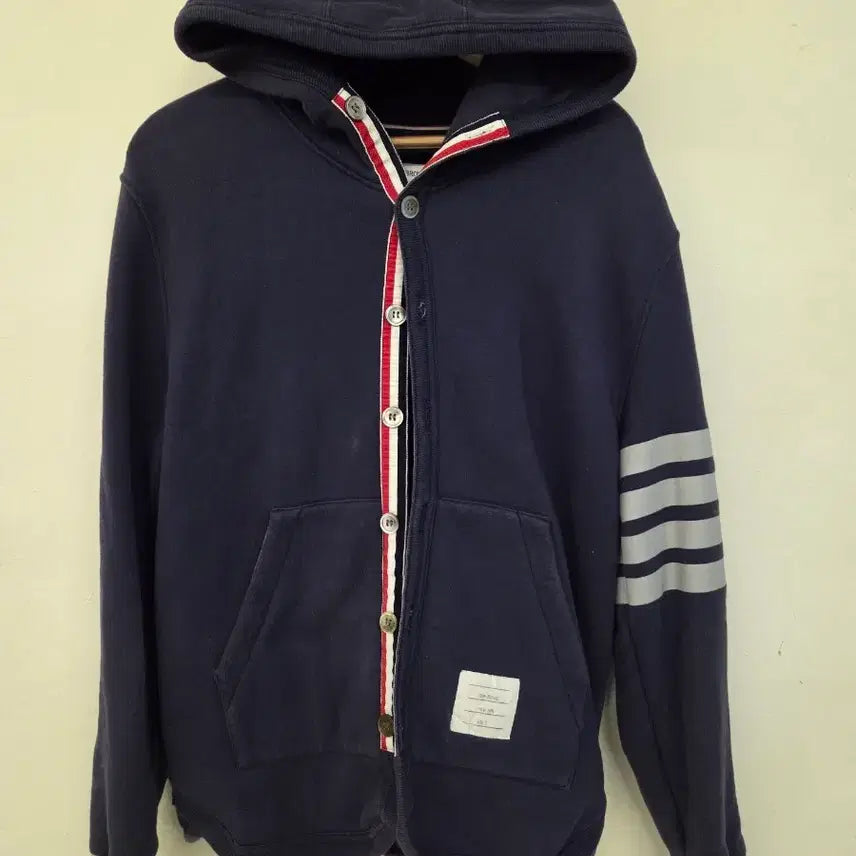 [BUNJANG] Thom Browne 4-Bar Hooded Cardigan / 톰브라운 후드 4선
