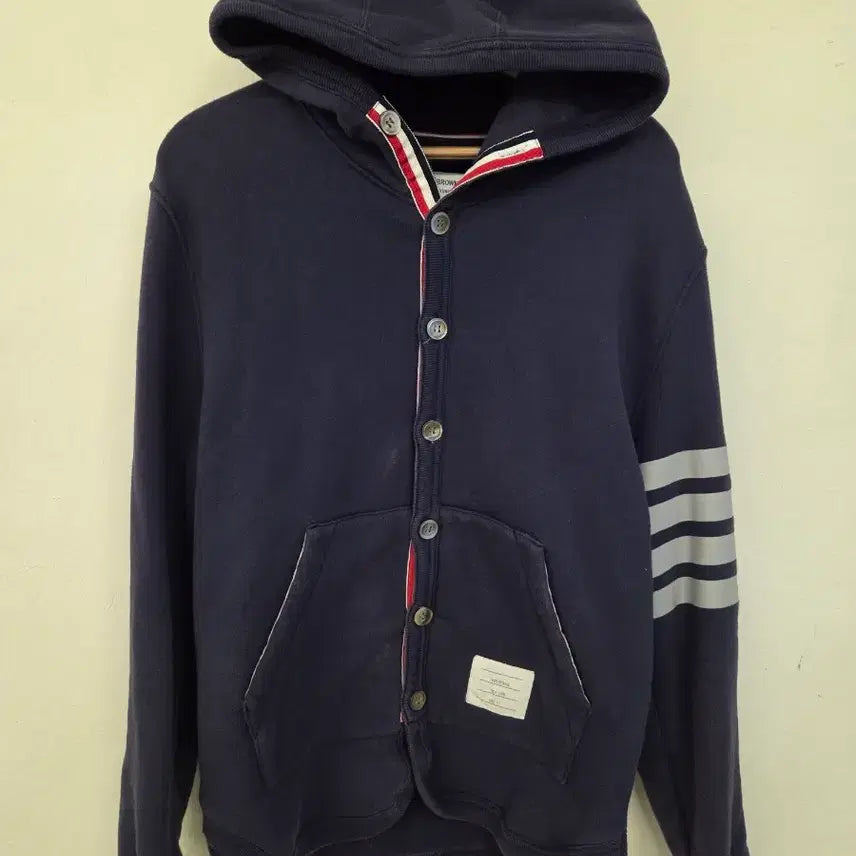 [BUNJANG] Thom Browne 4-Bar Hooded Cardigan / 톰브라운 후드 4선