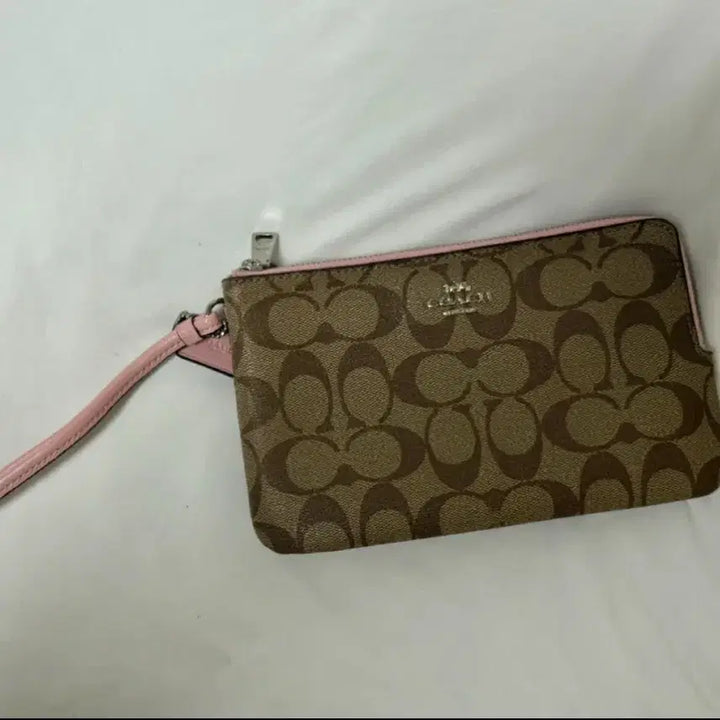 [BUNJANG] Coach Signature Canvas Double Zip Wallet / 코치 더블 집 월렛 시그니쳐 캔버스 새상품