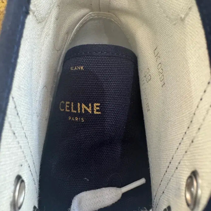 [BUNJANG] Celine Navy High-Top Sneakers / 셀린느 네이비 하이탑 스니커즈