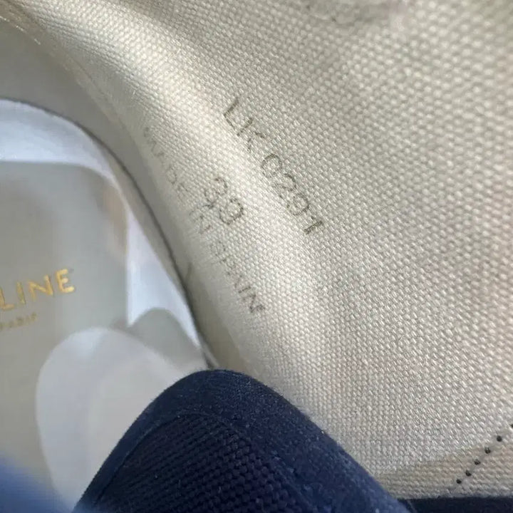[BUNJANG] Celine Navy High-Top Sneakers / 셀린느 네이비 하이탑 스니커즈