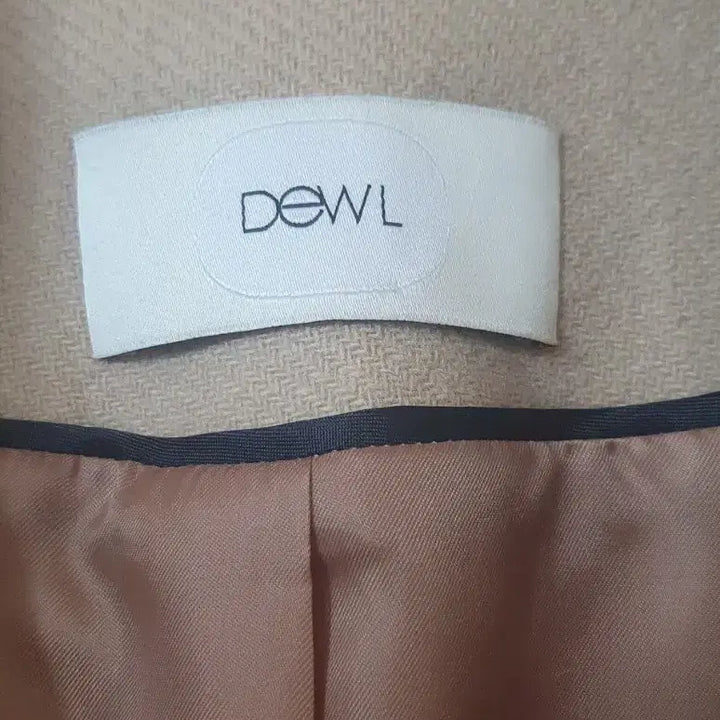 [BUNJANG] DEWL Cropped Jacket Beige / DEWL 듀엘 크롭 자켓 베이지