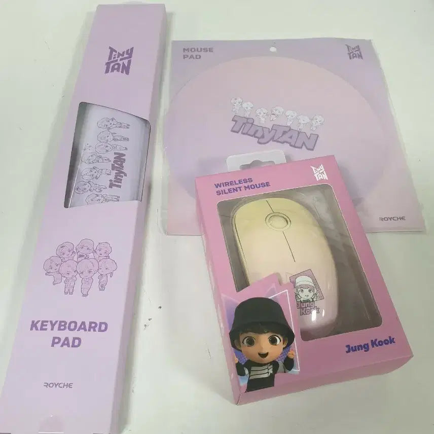 [SOLD OUT] BTS TinyTAN 키보드패드/마우스패드/무선마우스
