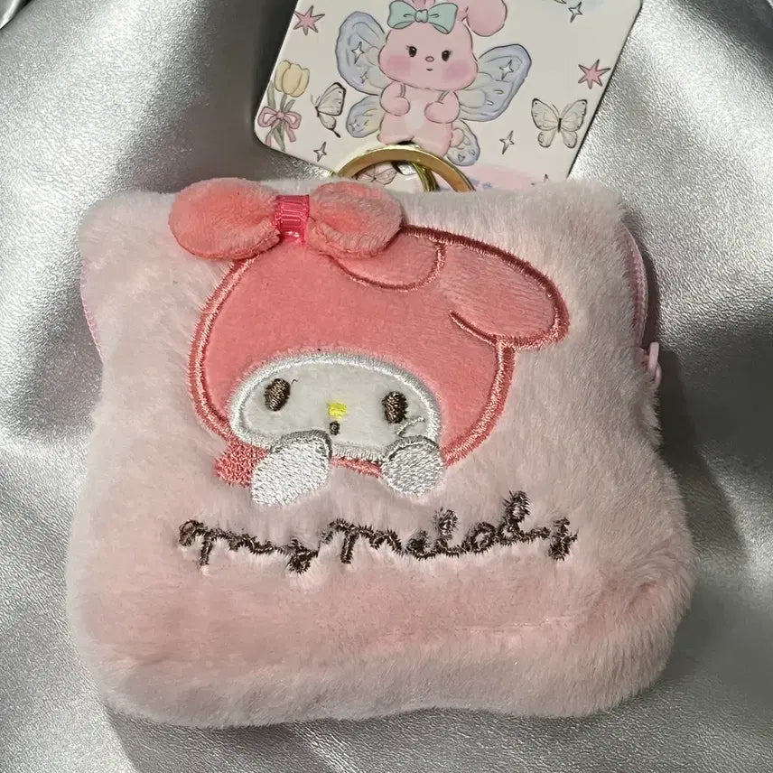 [BUNJANG] Sanrio My Melody Pouch Keyring Earphone Case / 산리오 마이멜로디 파우치 키링 에어팟 이어폰 가방 새상품
